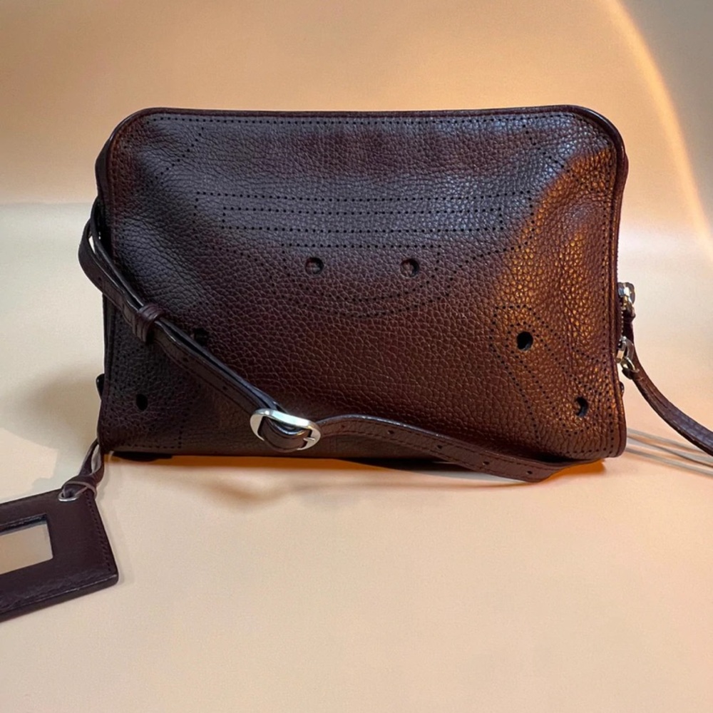 Balenciaga Blackout Reporter Crossbody